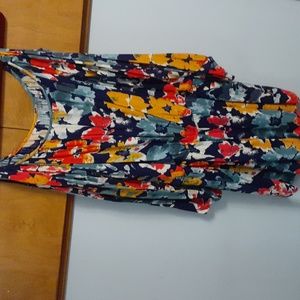 Open shoulder floral romper  size med  tags removed  but gorgeous!